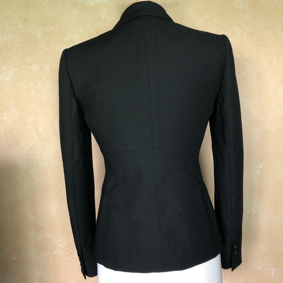 ANNE KLEIN BLACK BLAZER SIZE 2 - Picture 2 of 12